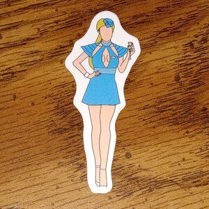 🎯 10 for $10 / Stewardess Sticker